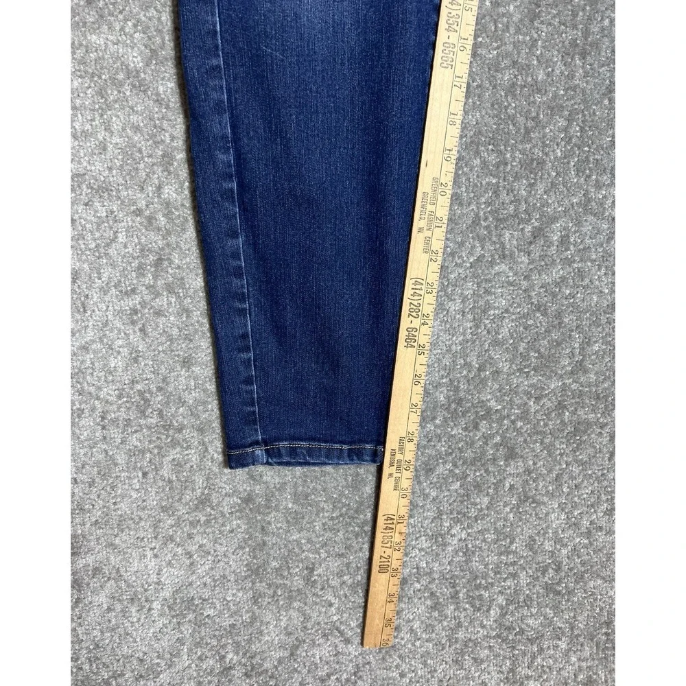 Maurices Everflex High Rise Skinny Jeans Womens Size 20W Blue Stretch 5 Pocket - Picture 9 of 10